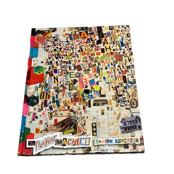 BOOK The Perfect Machine by Lance Letscher Age 8-12 Collages Hardcover * - Picture 1 of 8